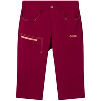Bergans of Norway Moa W Pirate Pnt Beetred/peachpink Maat: S | Korte Broeken Outlet | Dames | Oranje