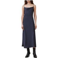 AllSaints Hadley Dress Blueberry Blue Maat: 12 | Midi Jurken Outlet | Dames | Blauw