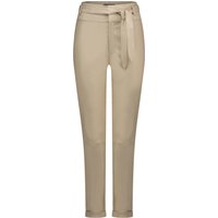 Ibana Paxton Almond White Maat: 34 | Leren broeken Outlet | Dames | Beige