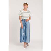 Kings Of Indigo Lilibet Cropped Blue Reef Panel Maat: W25L29 | Flared Jeans Outlet | Dames | Blauw
