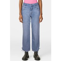 Rich & Royal Slouchy Light Blue Denim Organic Recycled Denim Blue Maat: W26L32 | Straight Jeans Outlet | Dames | Blauw