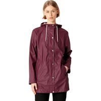Ilse Jacobsen Rain228fr Maroon Banner Maat: 40 | Regenjassen Outlet | Dames