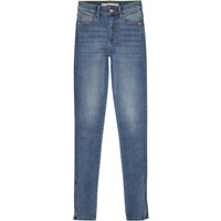 RAIZZED Blossom Split Jeans Mid Blue Stone Maat: W26L30 | Skinny Jeans Outlet | Dames | Blauw