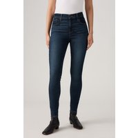 Levi's 720 Hirise Super Skinny Love Song Dark Maat: W26L32 | Skinny Jeans Outlet | Dames | Blauw