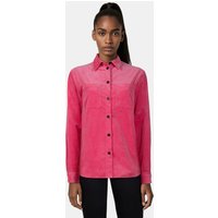 The Kooples Long-sleeved Corduroy Shirt Old Pink Maat: 40 | Overhemden Outlet | Dames | Roze