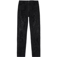 The Kooples Black Slim Jeans With Rhinestone Logo Maat: 27 | Straight Jeans Outlet | Dames | Zwart