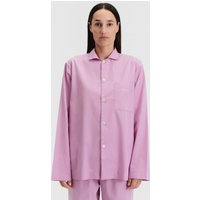 Tekla Unisex Poplin Pyjamas Shirt Purple Pink Maat: XXS | Longsleeves Outlet | Unisex | Roze