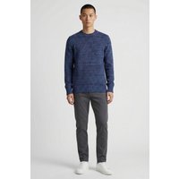 Lyle & Scott Multi Marl Crew Neck Jumper Dark Navy Marl Maat: S | Sweaters Outlet | Heren | Blauw