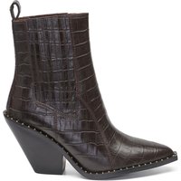 Fabienne Chapot Binsa Ankle Boot Tawny Brown Maat: 38 | Laarzen Outlet | Dames | Bruin