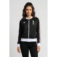 Arena W Relax Iv Team Jacket Mizu Black White Black Maat: XS | Bomberjacks Outlet | Dames | Zwart
