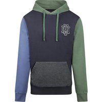 McGregor Ny Colourblock Hoody Navy Maat: XL | Hoodies Outlet | Heren | Blauw