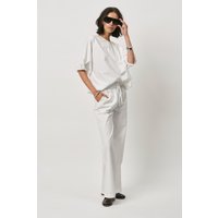Dante6 Twinks Wide Leg Pants Optic White Maat: 34 | Wijde Broeken Outlet | Dames | Wit