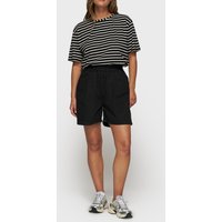 10DAYS The Tee Stripes Black/white Maat: XS | Korte Broeken Outlet | Dames | Zwart