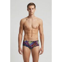 Arena Men's Energy Swim Low Waist Short Black Multi Maat: 105 | Zwembroeken Outlet | Heren | Zwart