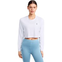 On Active Lg-t Crop Graph 1 W White Maat: M | Longsleeves Outlet | Dames | Wit