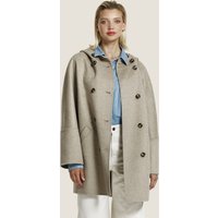 ALTER EGO Coco Wool Jacket D. Beige Melange Maat: XS | Double-Breasted Mantels Outlet | Dames | Beige