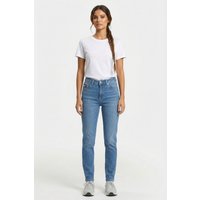 Tommy Hilfiger Lucy Slim Di5133 Jeans Denim Medium Maat: W27L34 | Straight Jeans Outlet | Dames | Blauw