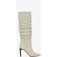 IRO Paris Sheely High Boots Oyster Grey Maat: 40 | Laarzen Outlet | Dames | Grijs