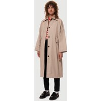 Nudie Jeans Ester Coat Beige Maat: S | Regenjassen Outlet | Dames | Beige