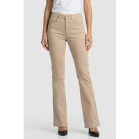 GUESS Marciano By New Kayla Denim Fawn Taupe Multi Maat: 25 | Wijde Broeken Outlet | Dames | Beige