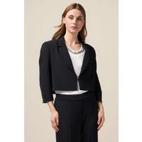 Oltre Cropped Blazer Black Maat: 40 | Blazers Outlet | Dames | Zwart