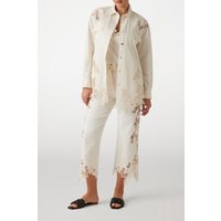 GUESS Marciano By Brooke Embro Sl Top Sandy Shore Maat: 48 | Slipjes Outlet | Dames | Wit