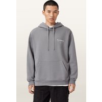 AllSaints Underground Oth Hood March Grey Maat: M | Hoodies Outlet | Heren | Grijs