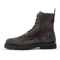 AllSaints Skiff Military Boot Warm Grey Maat: 43 | Laarzen Outlet | Heren | Grijs
