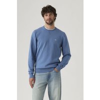 Levi's Lightweight Housemark Sweater Blue Maat: XS | Sweaters Outlet | Heren | Blauw