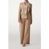 GUESS Marciano By Irina Wide Leg Pant Natural Almond Multi Maat: 40 | Pantalons Outlet | Dames | Beige