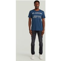 G-Star 3301 Slim Jeans Antique Faded Moonlit Maat: W34L34 | Slim Jeans Outlet | Heren | Grijs