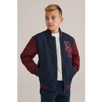 We Fashion Bomber Navy Blue Maat: 158/164 | Jassen Outlet | Unisex | Blauw