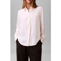 Calvin Klein Crepe Classic Shirt White Greige Maat: L | Blouses Outlet | Dames | Wit
