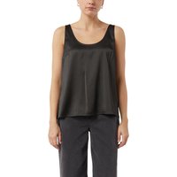 Comma Blouses Black Maat: 42 | Mouwloze Tops Outlet | Dames | Zwart
