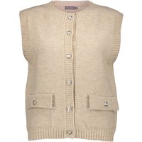 Geisha Gilet With Pockets Sand Maat: L | Gilets Outlet | Dames | Beige