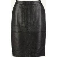 By-Bar Basic Leather Skirt Black Maat: S | Leren rokken Outlet | Dames | Zwart