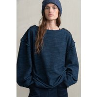 Humanoid Brooks Peacock Maat: S | Sweaters Outlet | Dames | Blauw