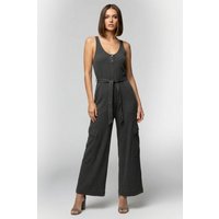 G-Star Overdyed Utility Loose Jumpsuit Dk Black Gd Maat: M | Jumpsuits Outlet | Dames | Zwart