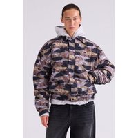 Stieglitz Carmelo Bomber Brown Maat: XS | Bomberjacks Outlet | Dames | Bruin