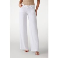 GUESS Eco Sexy Palazzo Pure White Maat: W29L32 | Pantalons Outlet | Dames | Wit