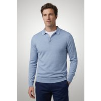 McGregor Fine Merino Polo Light Blue Maat: S | Poloshirts Outlet | Heren | Blauw