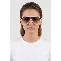 & Other Stories Pattie Sunglasses White Maat: OS | Zonnebrillen Outlet | Dames | Wit