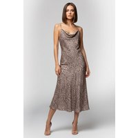 & Other Stories Joleen Dress Beige Maat: 40 | Midi Jurken Outlet | Dames | Beige