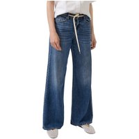 s.Oliver Jeans Blue Denim Maat: W44L32 | Wijde Broeken Outlet | Dames | Blauw