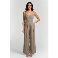 & Other Stories Brita Jumpsuit Khaki Maat: 42 | Jumpsuits Outlet | Dames | Bruin
