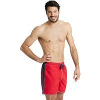 Arena Fundamentals Bicolor Boxer Red-asphalt Maat: XL | Zwembroeken Outlet | Heren