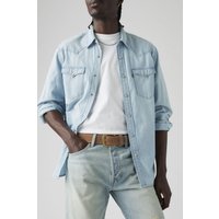 Levi's Loire Suede Belt Maat: 95 | Riemen Outlet | Heren | Bruin
