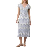 s.Oliver Dresses Light Blue Maat: 38 | Midi Jurken Outlet | Dames | Blauw