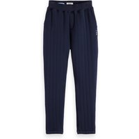 Scotch & Soda Boy Quilted Cargo Sweatpants With Patchwork Pocket Sky Capta Maat: 8 | Broeken Outlet | Unisex | Blauw