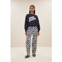 By-Bar Bibi Super Sweater Uniform Blue Maat: XL | Sweaters Outlet | Dames | Blauw